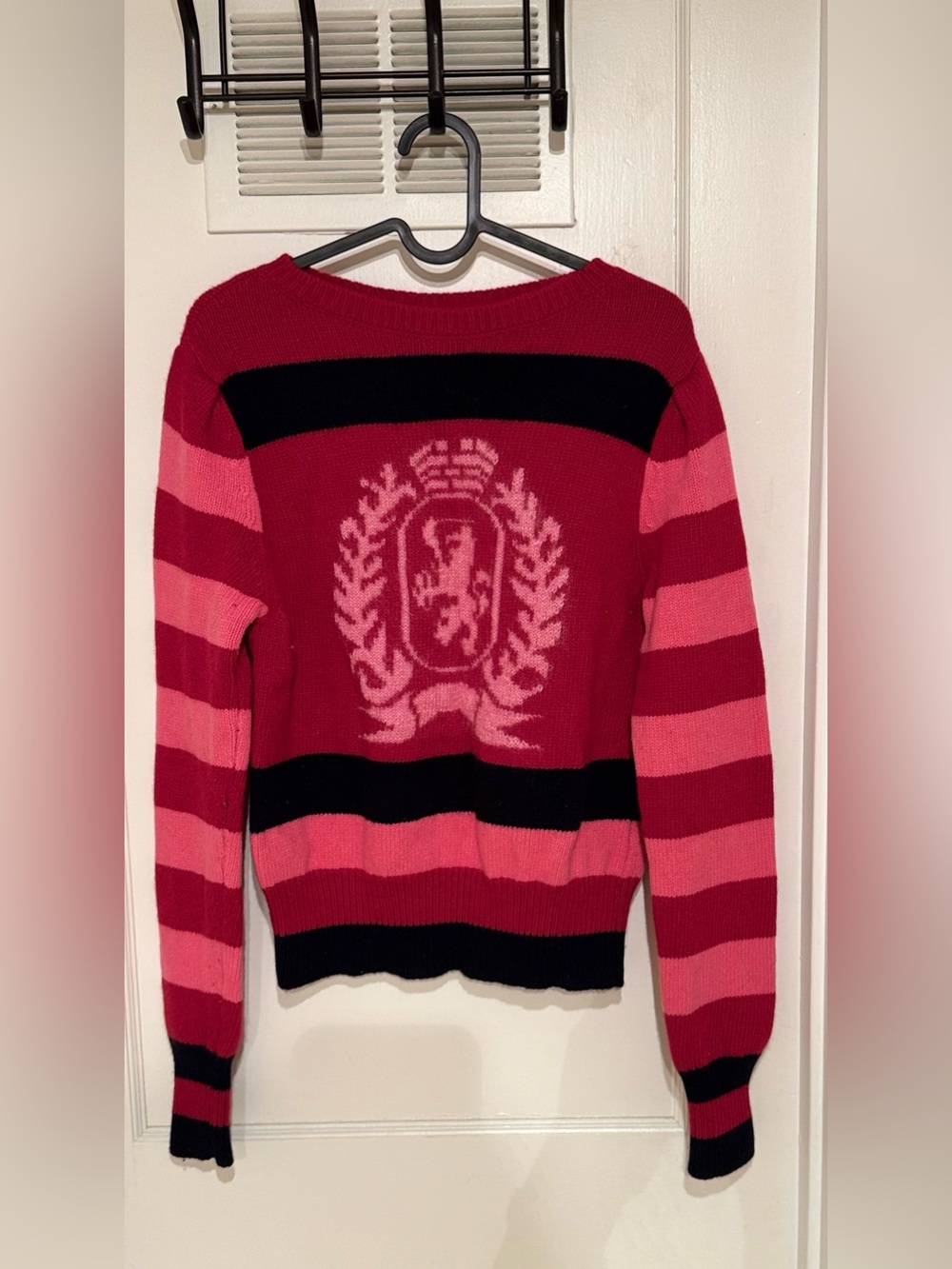 Tommy Hilfiger Heritage Crest Striped Lightweight Wool Sweater
